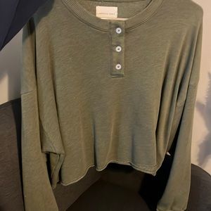 American Eagle Sweater - Army Green